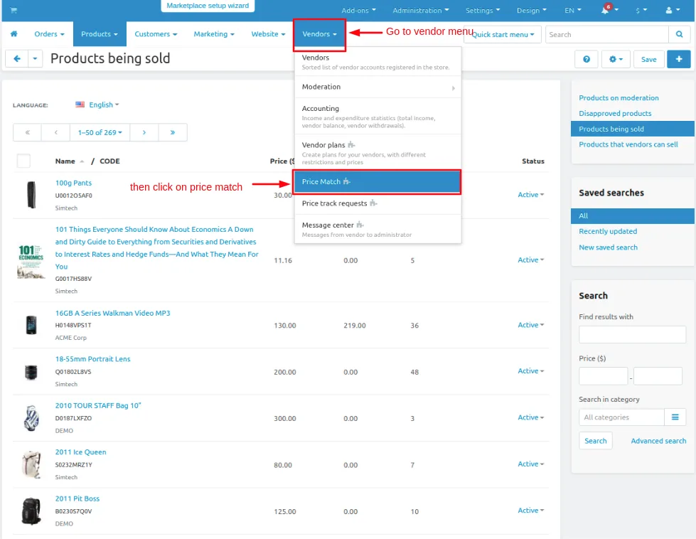 CS-Cart Price Tracker Add-on: Price-Drop Alerts — illustration 14