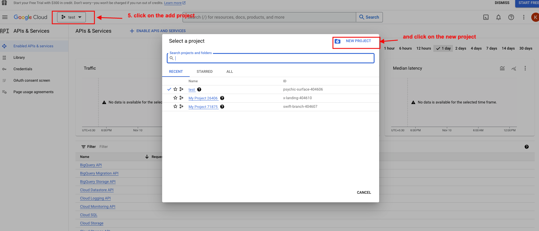 add project