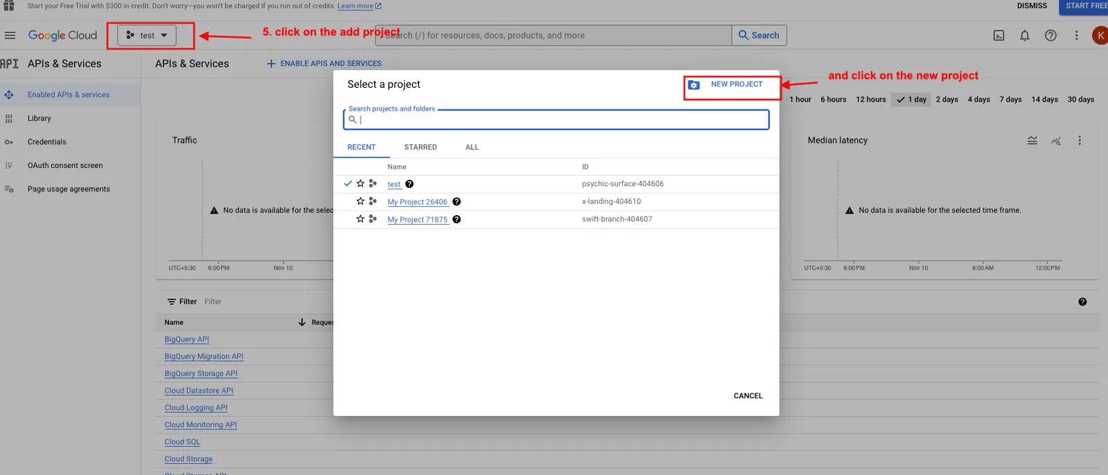 add project