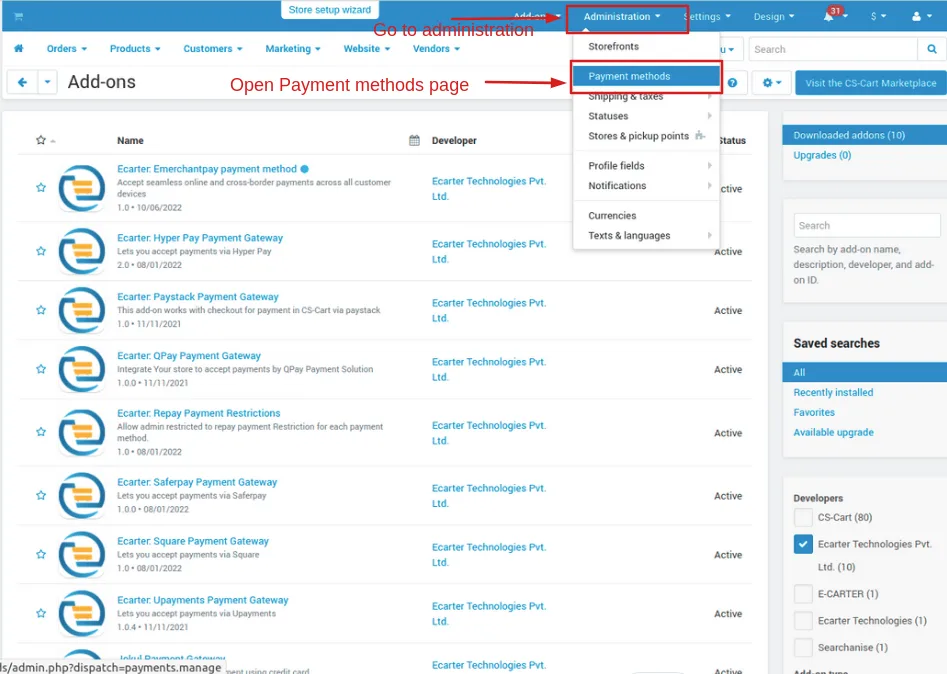 CS-Cart Emerchantpay Payment Gateway Add-on — illustration 2