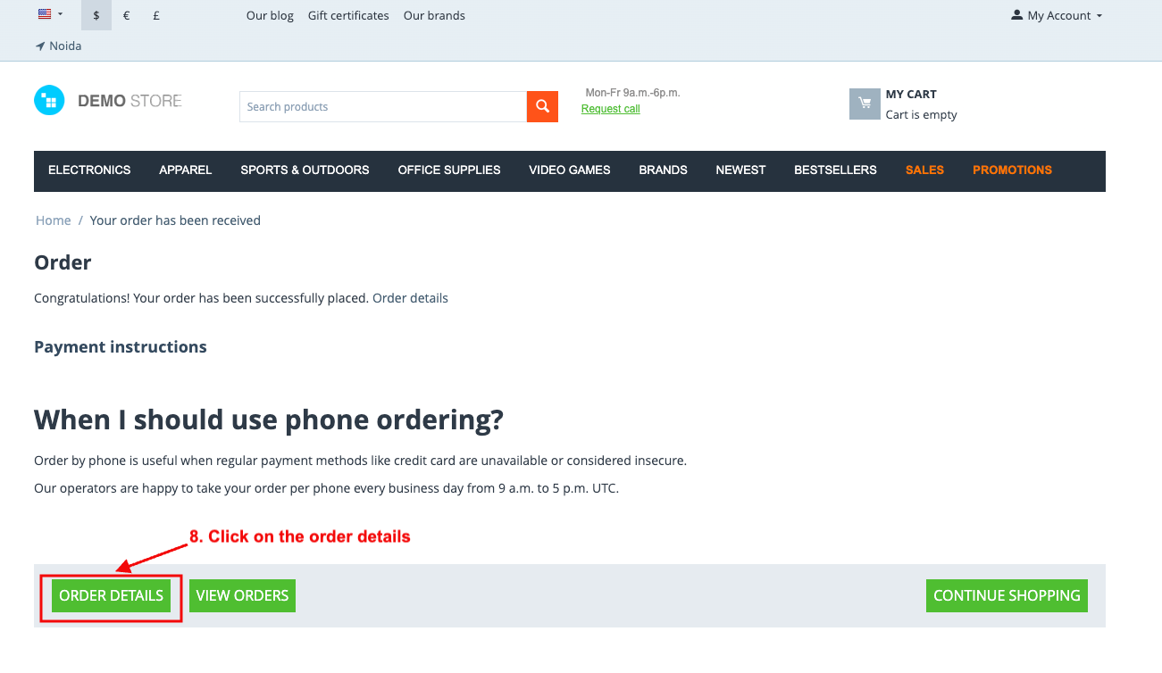 order detail page1