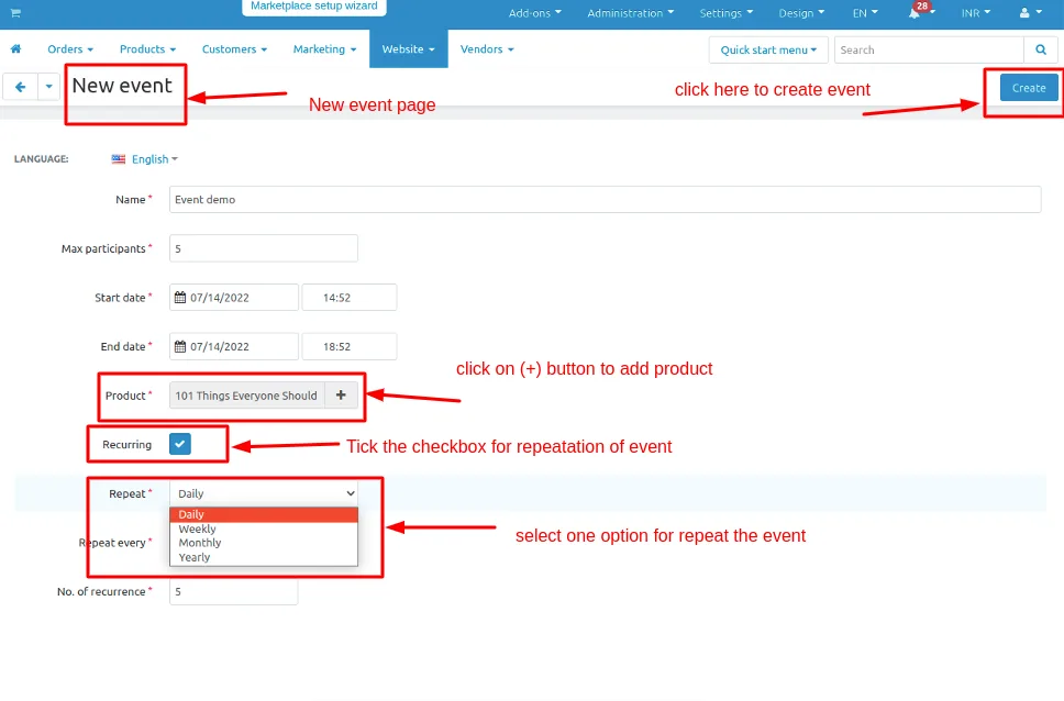 Event Management — illustration 4