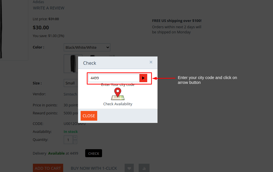 pincode link page