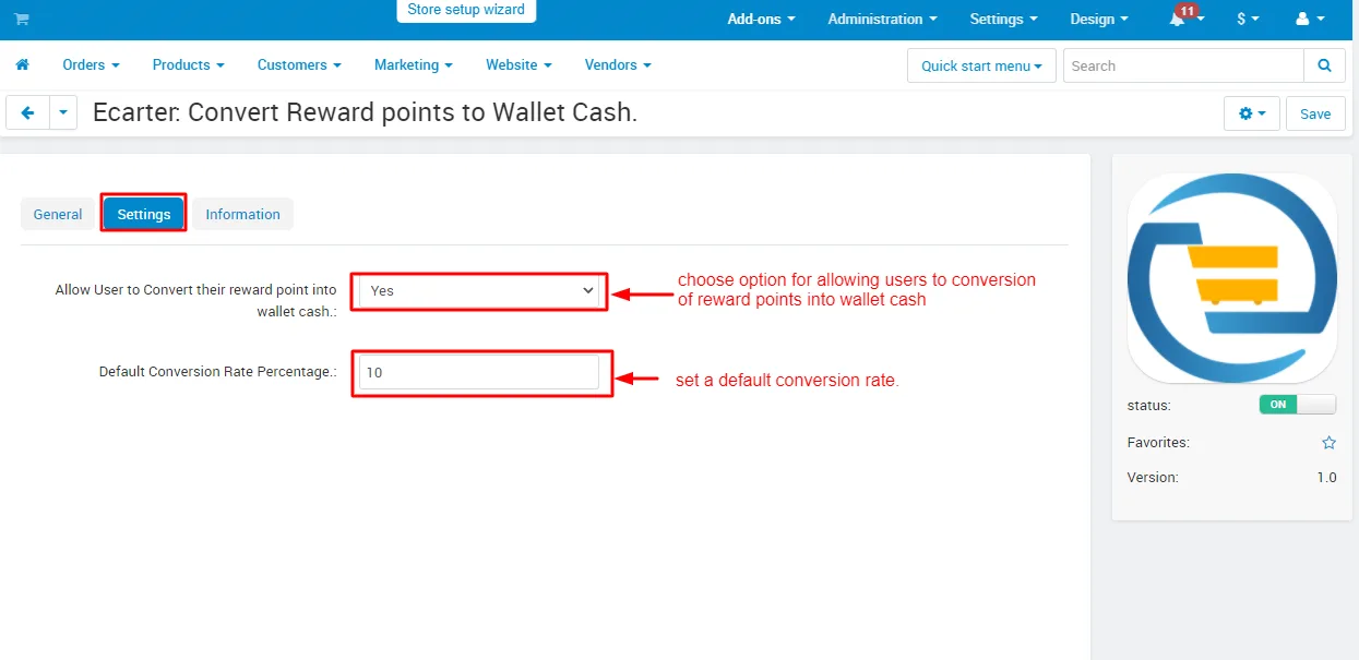 CS-Cart Wallet Add-on: Store Credit & Refunds — illustration 2