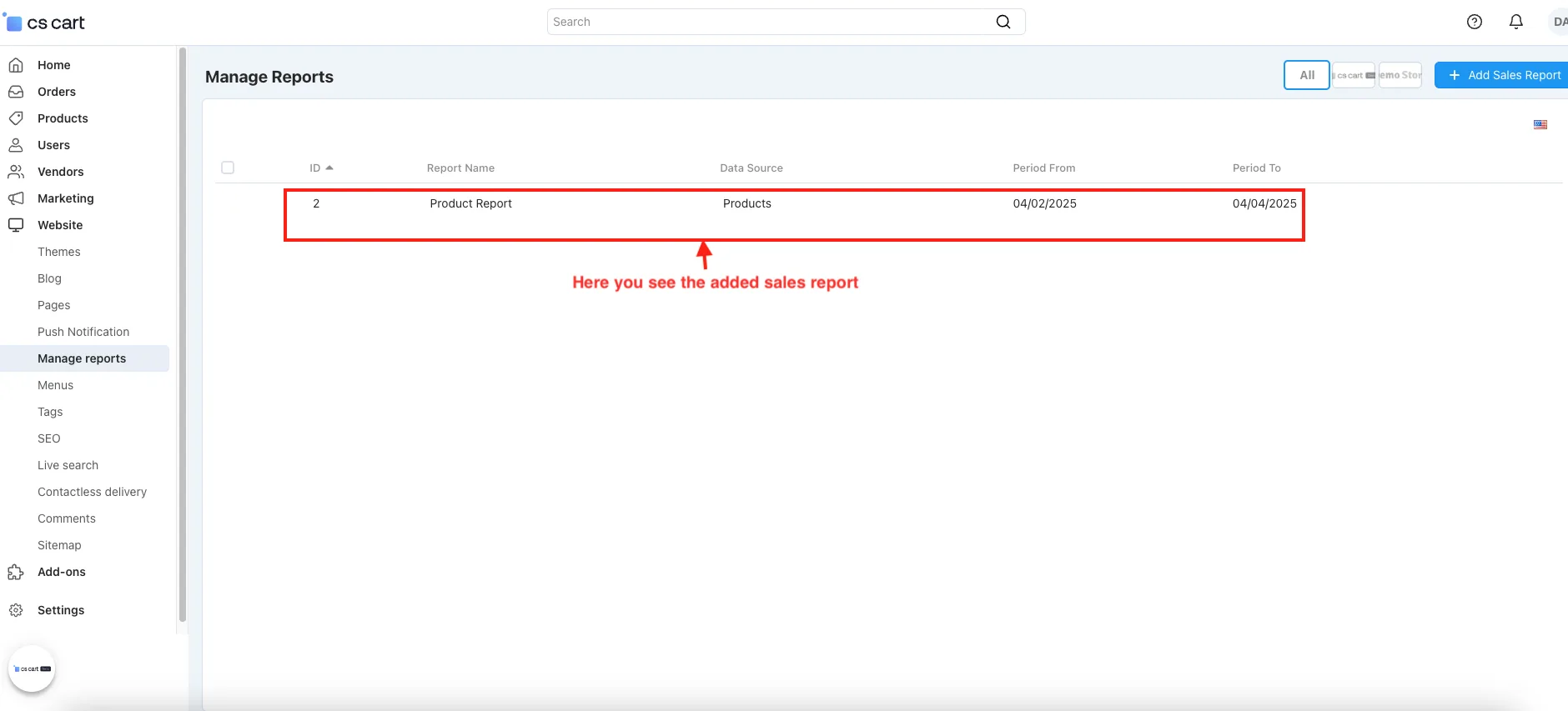 Sales Report and Manage Export — illustration 7