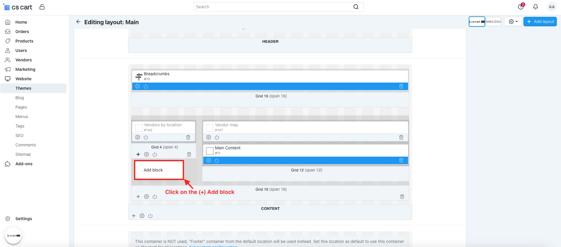 CS-Cart Vendor Filter Add-on: Shop by Seller — illustration 5
