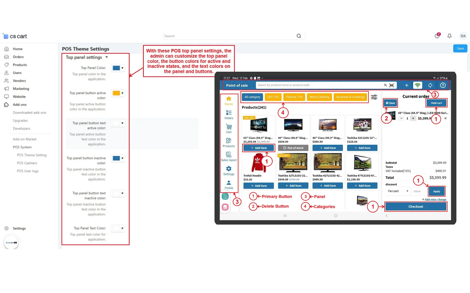 POS System for CS-Cart Multivendor — illustration 78