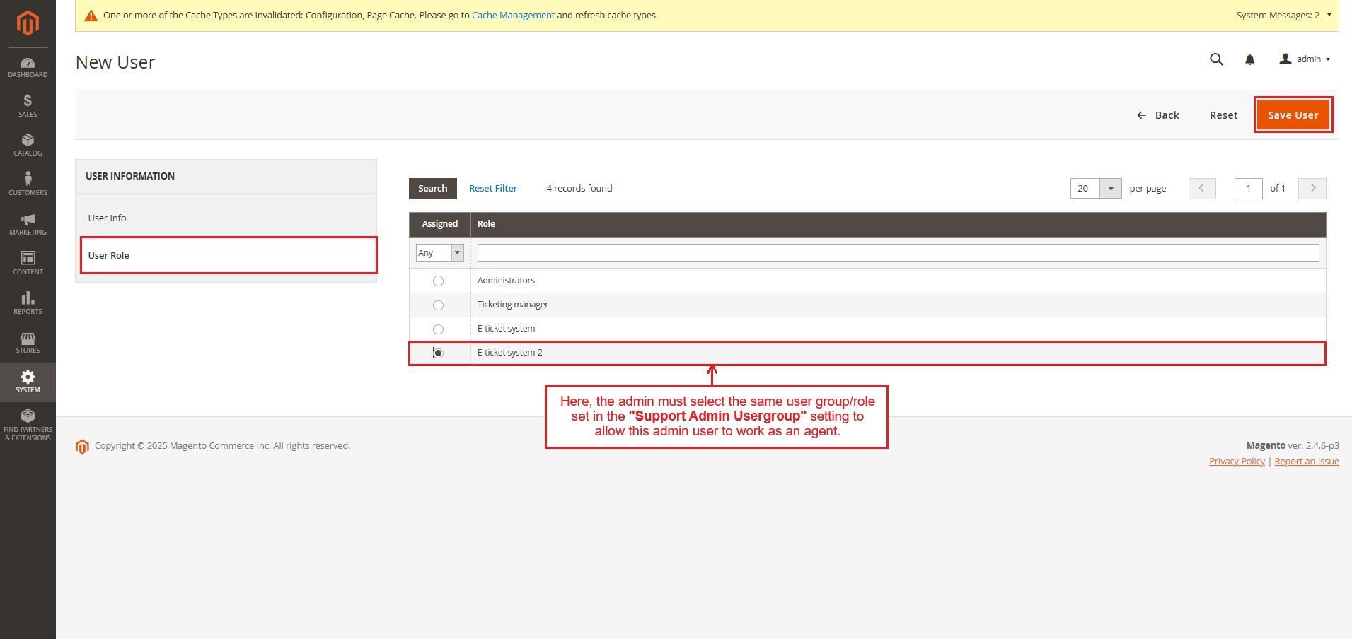 Create new user group