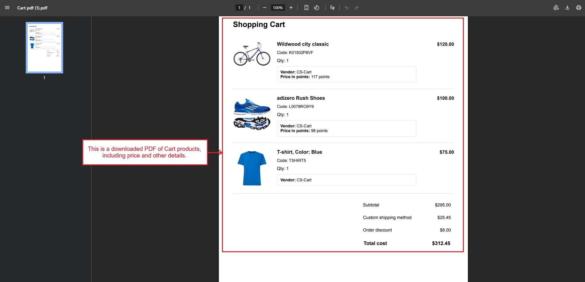 Shopping Cart