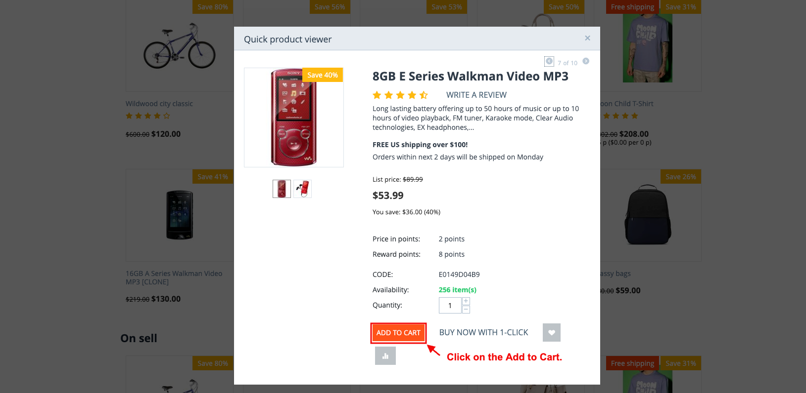 add to cart