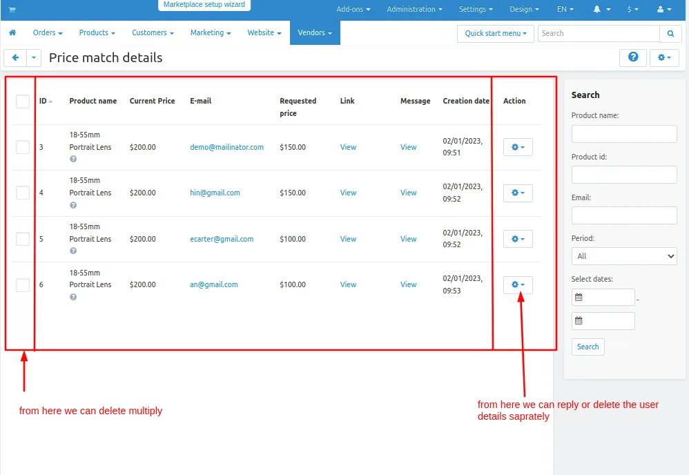 CS-Cart Price Tracker Add-on: Price-Drop Alerts — illustration 15