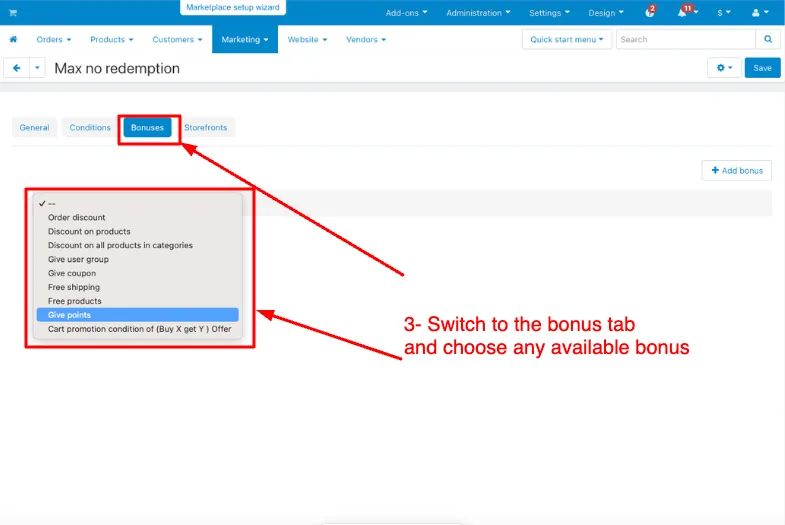 set condition page