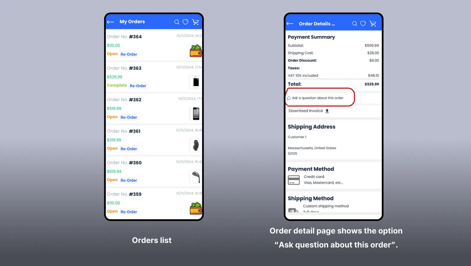 Customer Application — illustration 32