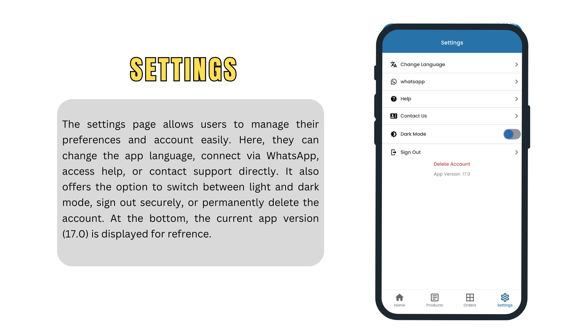 Vendor App — app screen 12