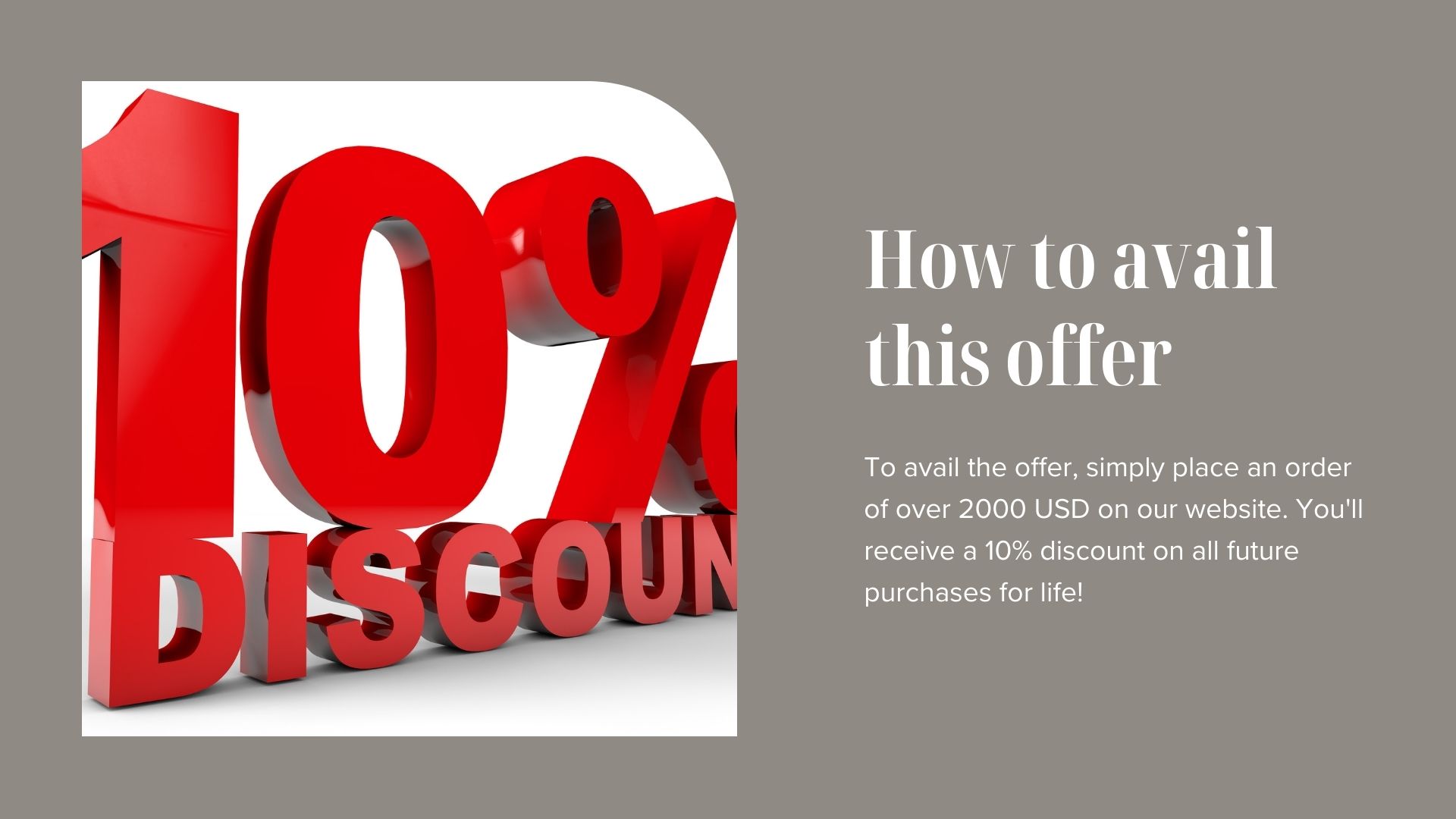 discount offer