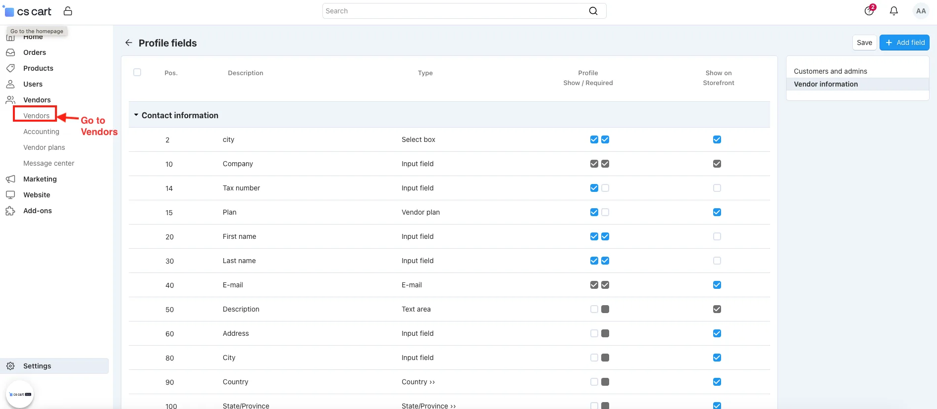 CS-Cart Vendor Filter Add-on: Shop by Seller — illustration 13