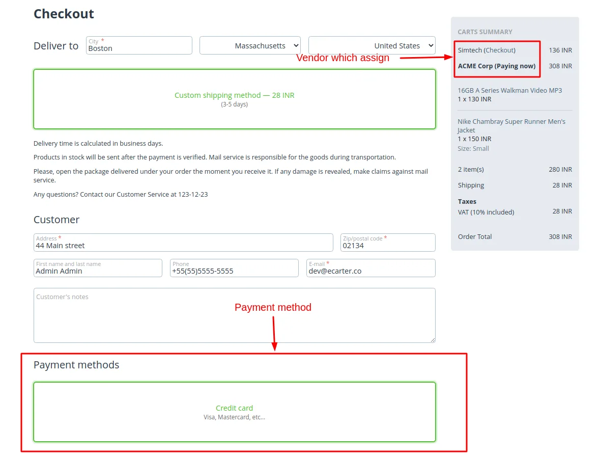 Vendor Wise Payment Method — illustration 12