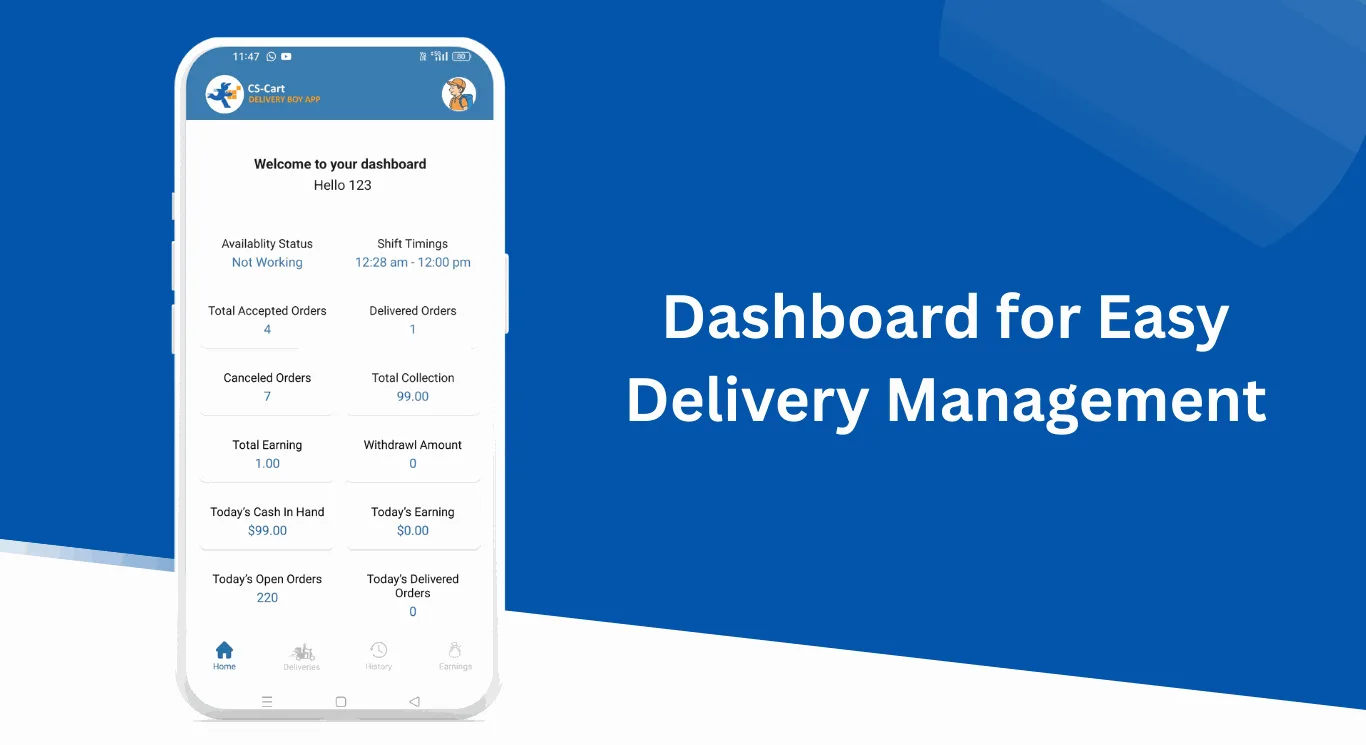 Delivery Boy Application — illustration 35