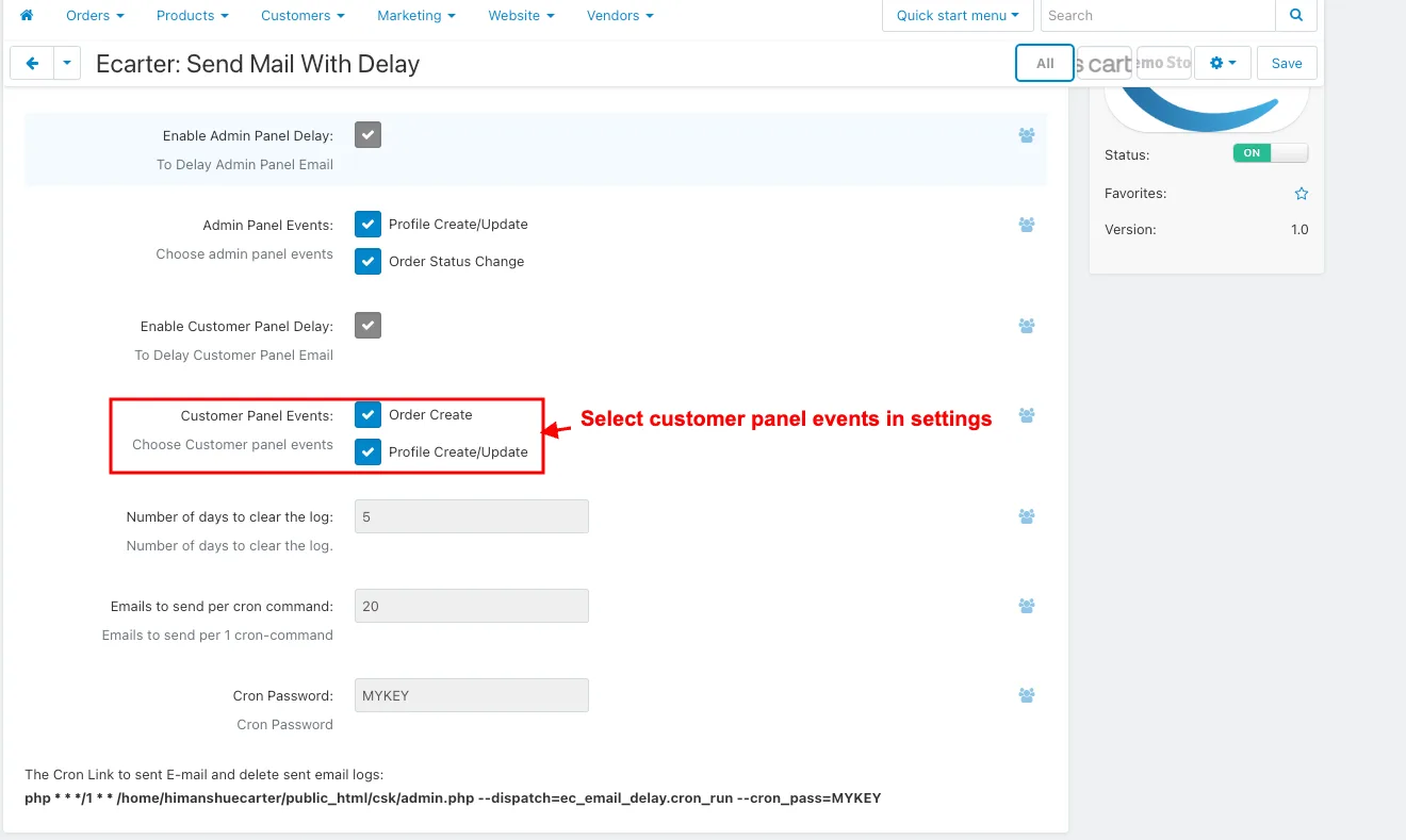 Send Mail With Delay — illustration 17