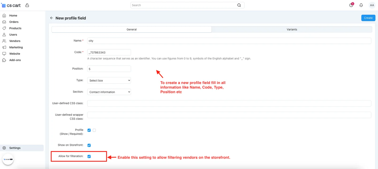 CS-Cart Vendor Filter Add-on: Shop by Seller — illustration 12