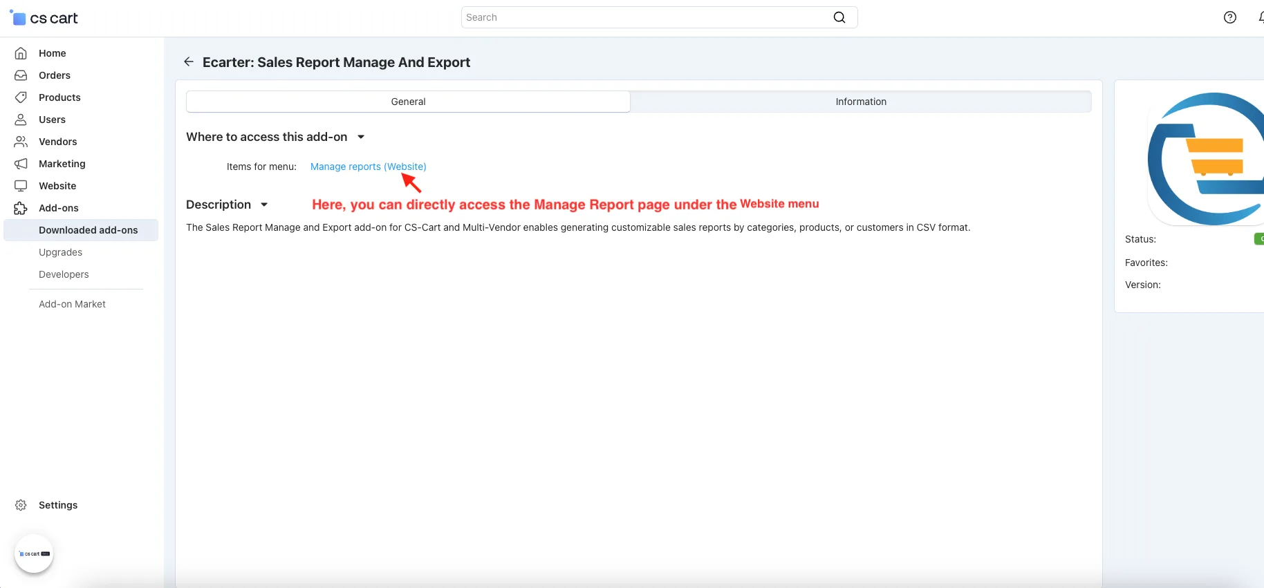 Sales Report and Manage Export — illustration 2