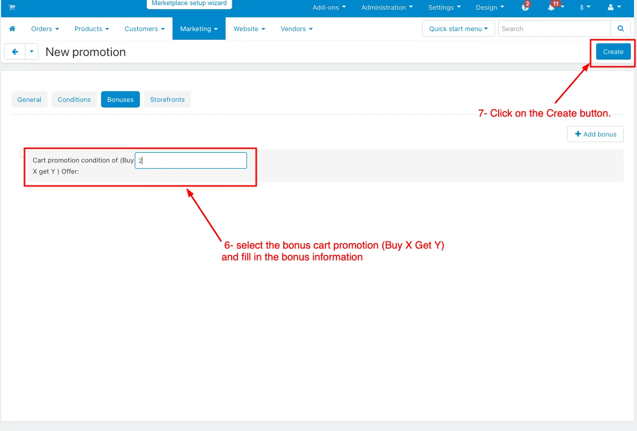 select the condition page3