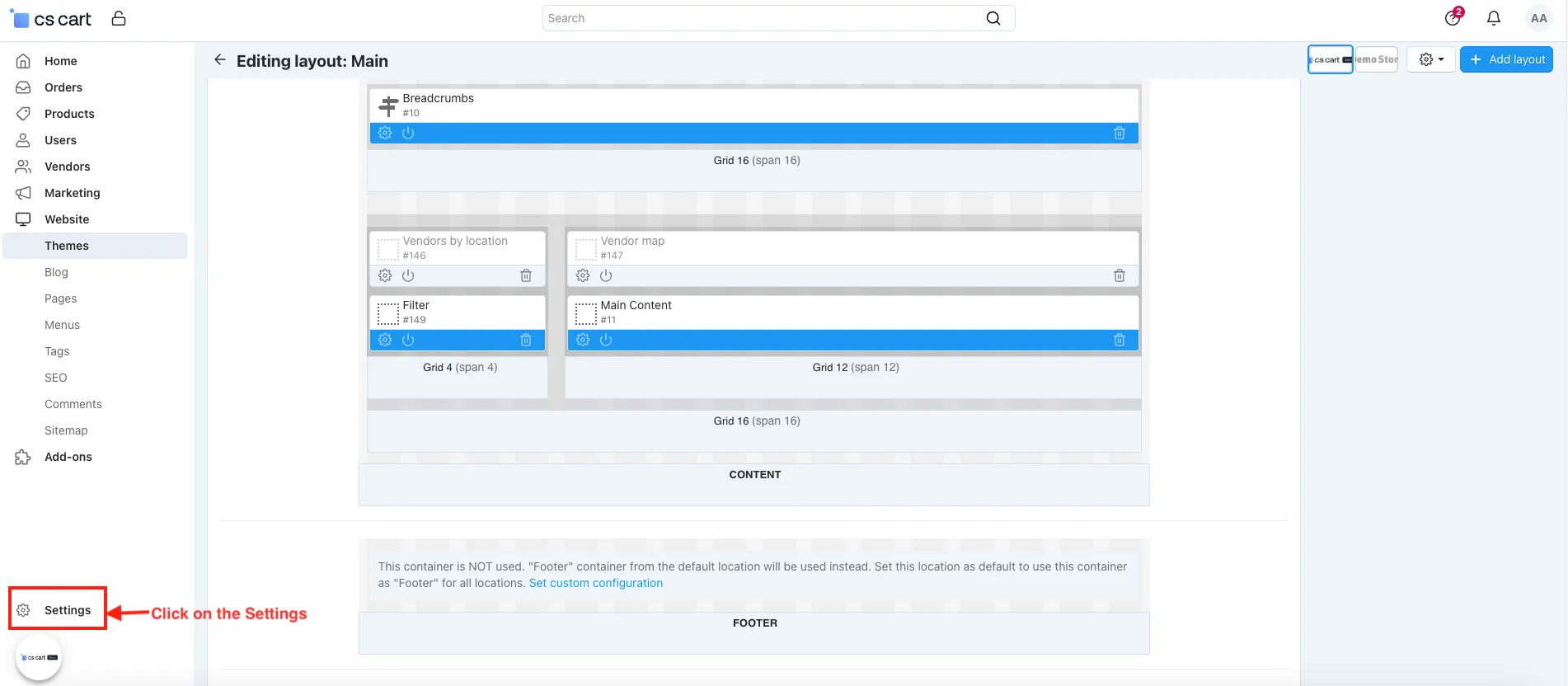CS-Cart Vendor Filter Add-on: Shop by Seller — illustration 9