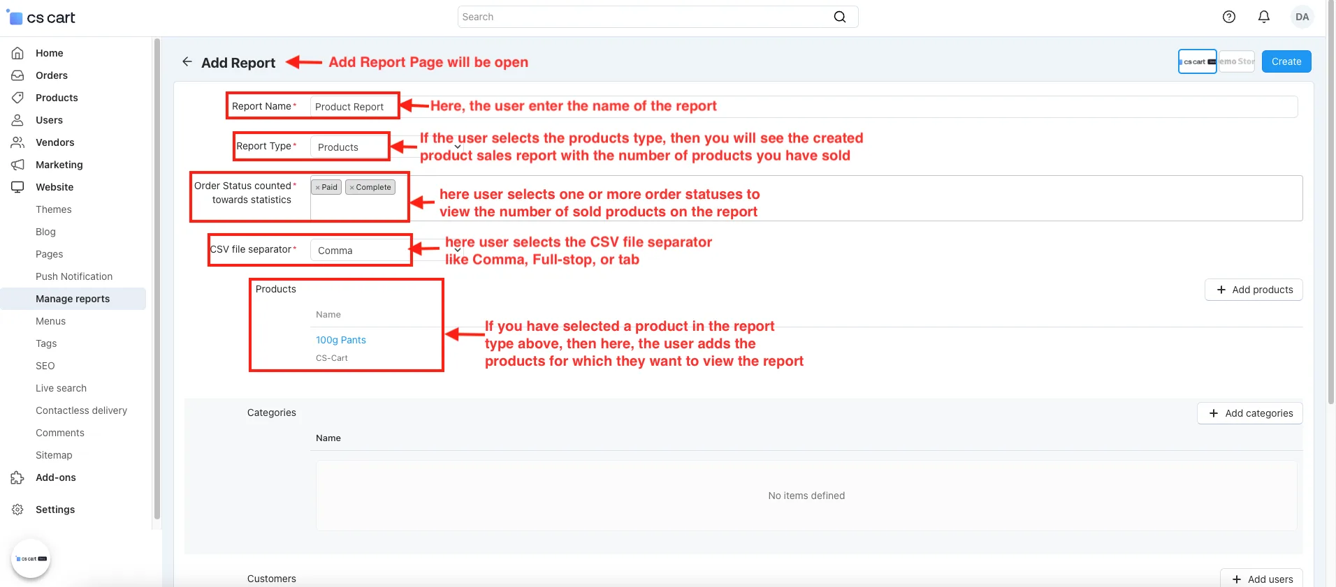 Sales Report and Manage Export — illustration 5