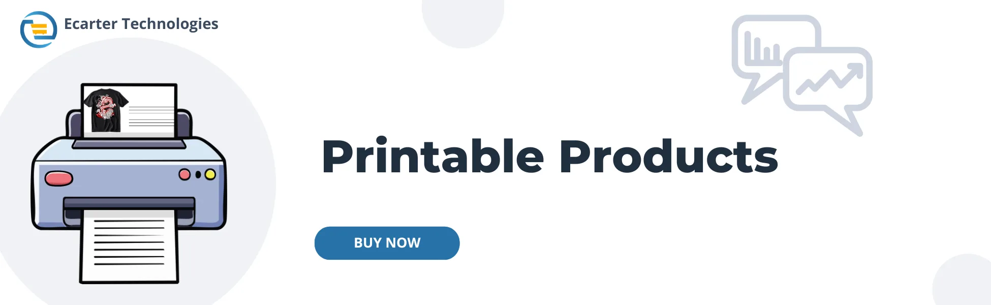 Banner of printable product