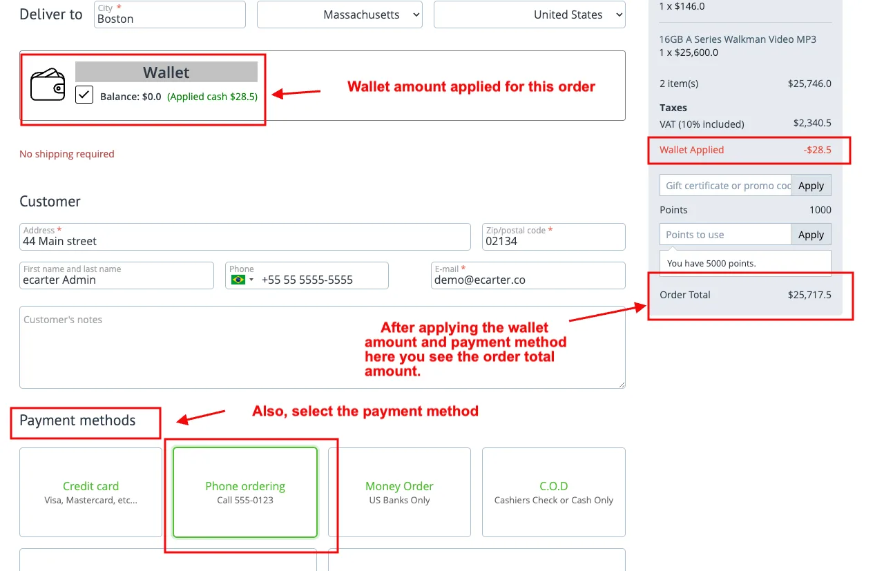 CS-Cart Wallet Add-on: Store Credit & Refunds — illustration 46