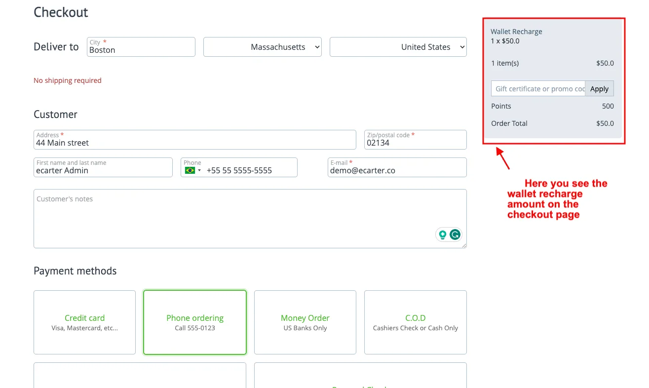 CS-Cart Wallet Add-on: Store Credit & Refunds — illustration 30
