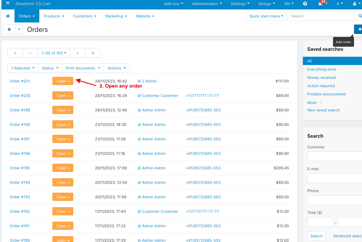 order page1