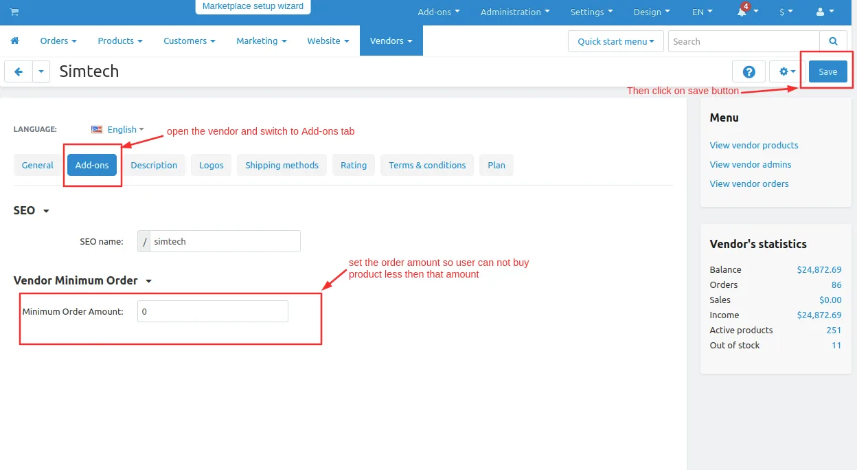 Vendor Minimum Order — illustration 4