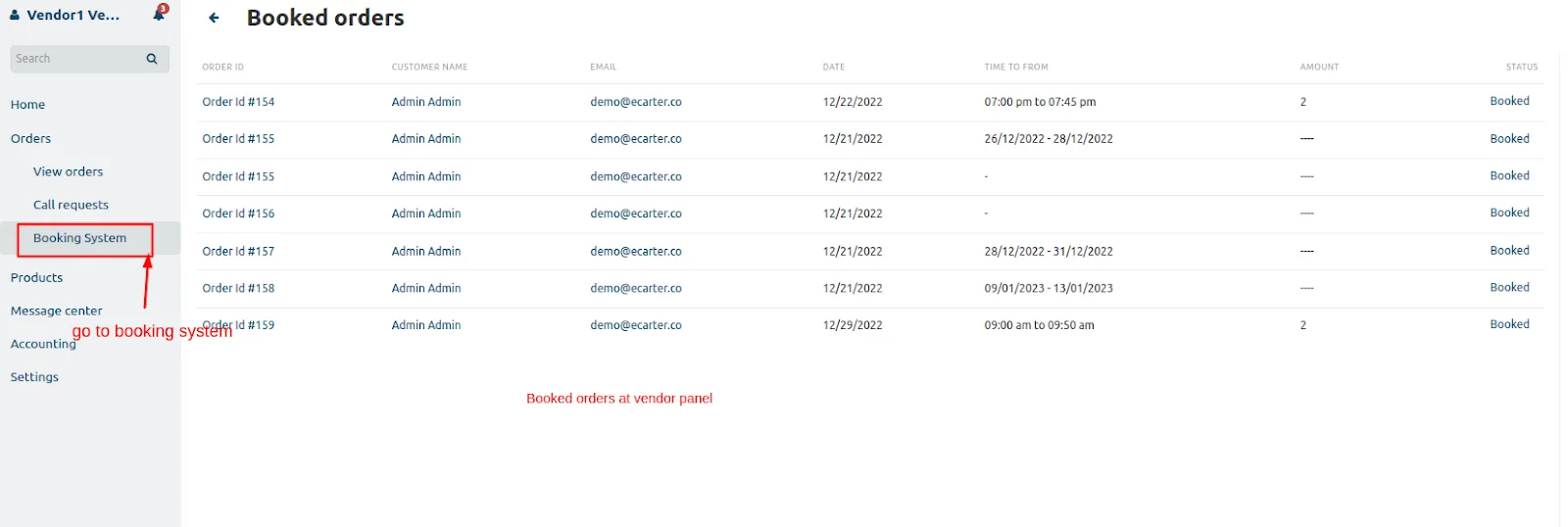 Booking System — illustration 33