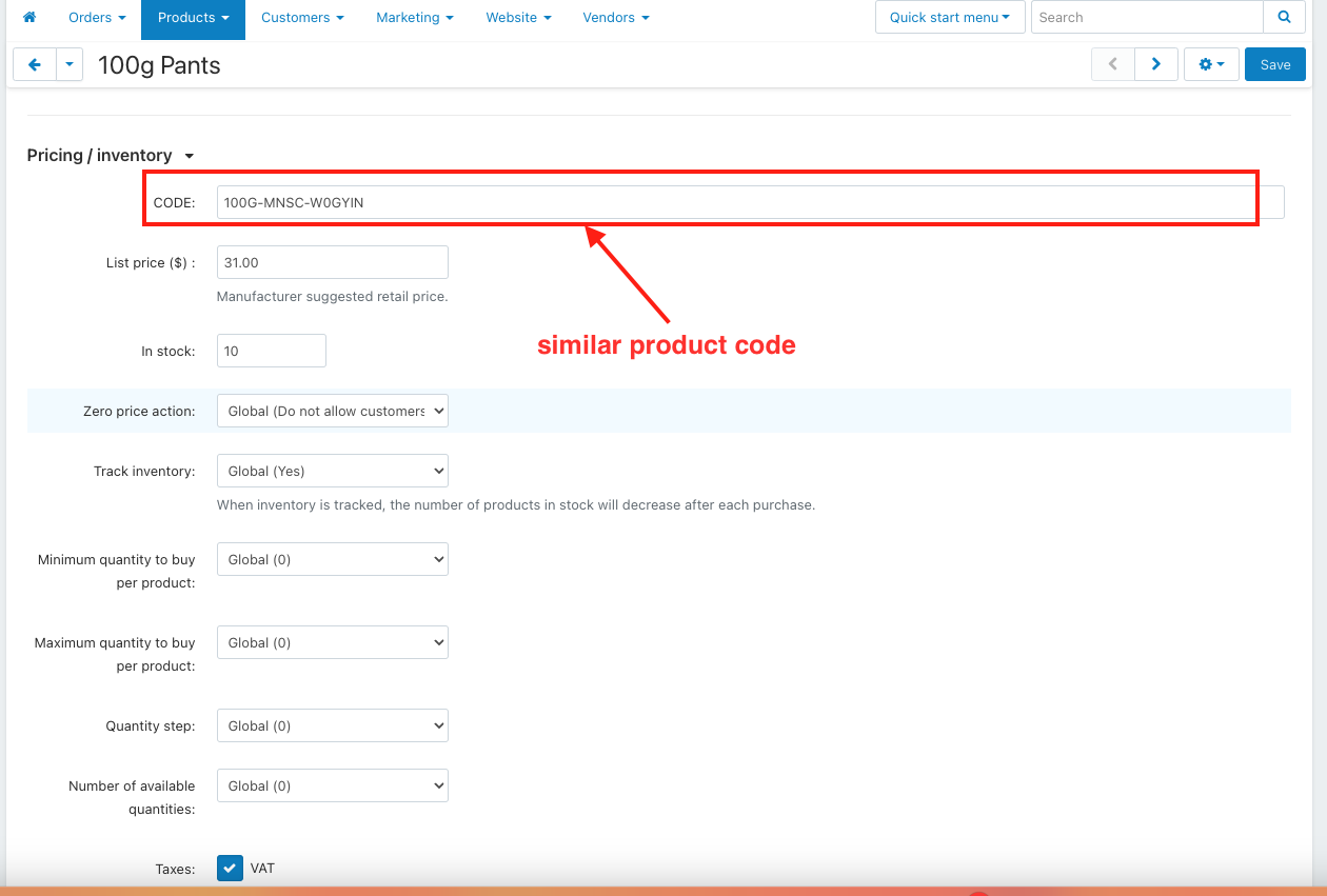 product page 15