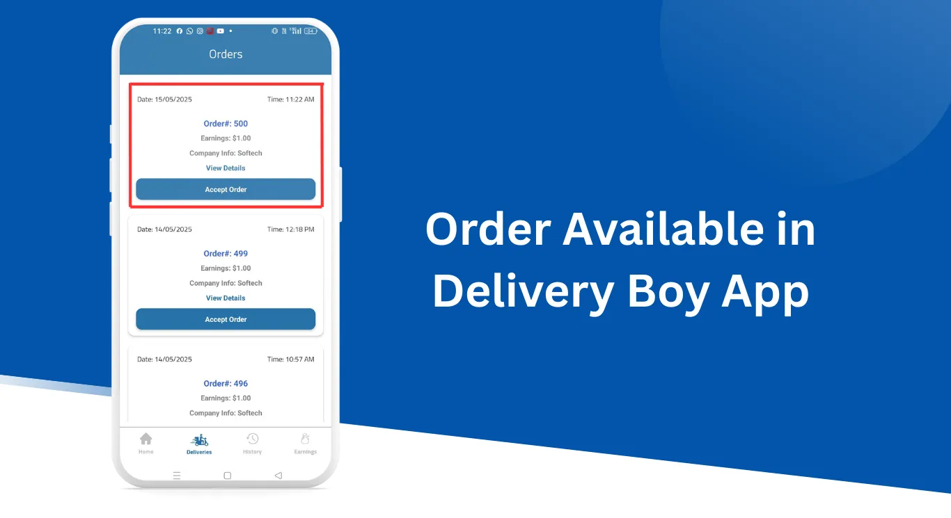 Delivery Boy Application — illustration 18