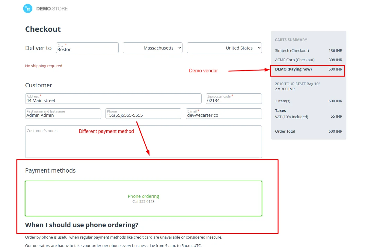 Vendor Wise Payment Method — illustration 17
