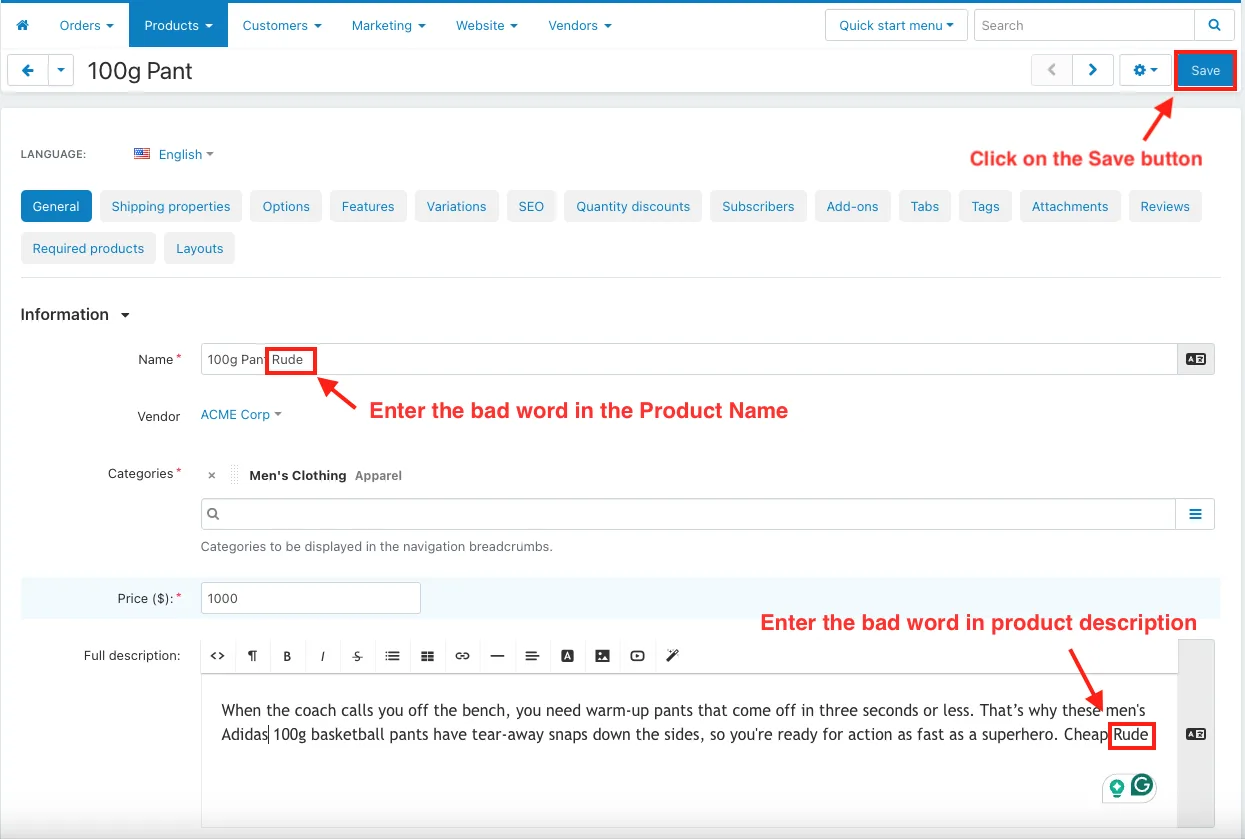 Word’s Blocker Addon — illustration 10