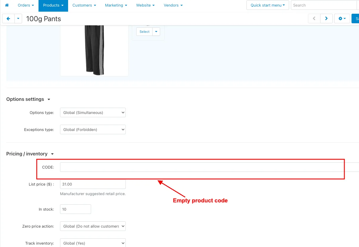 product page 12