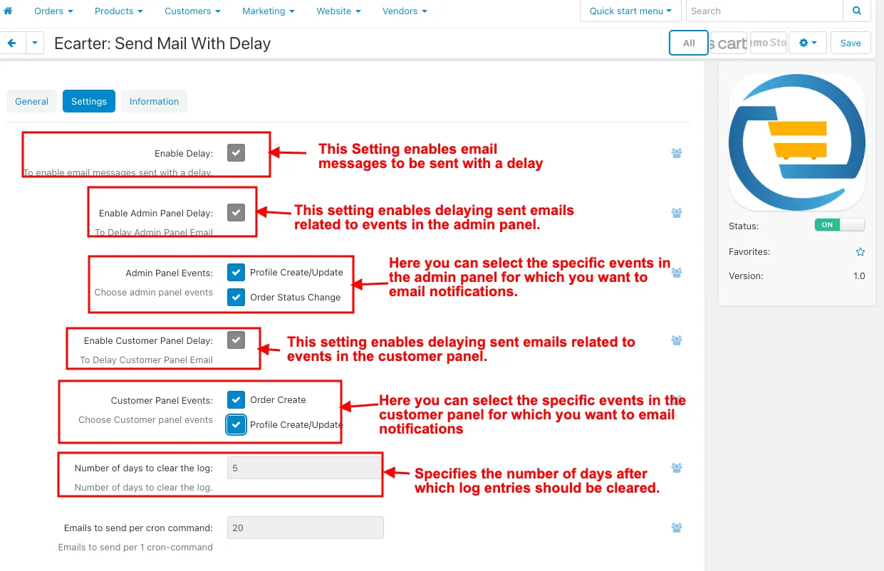 Send Mail With Delay — illustration 3