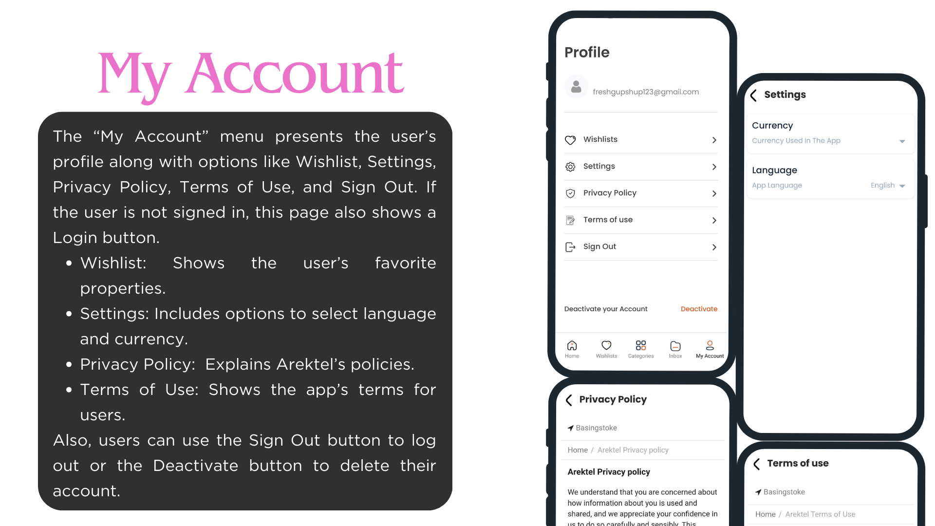 Arektel App — app screen 12