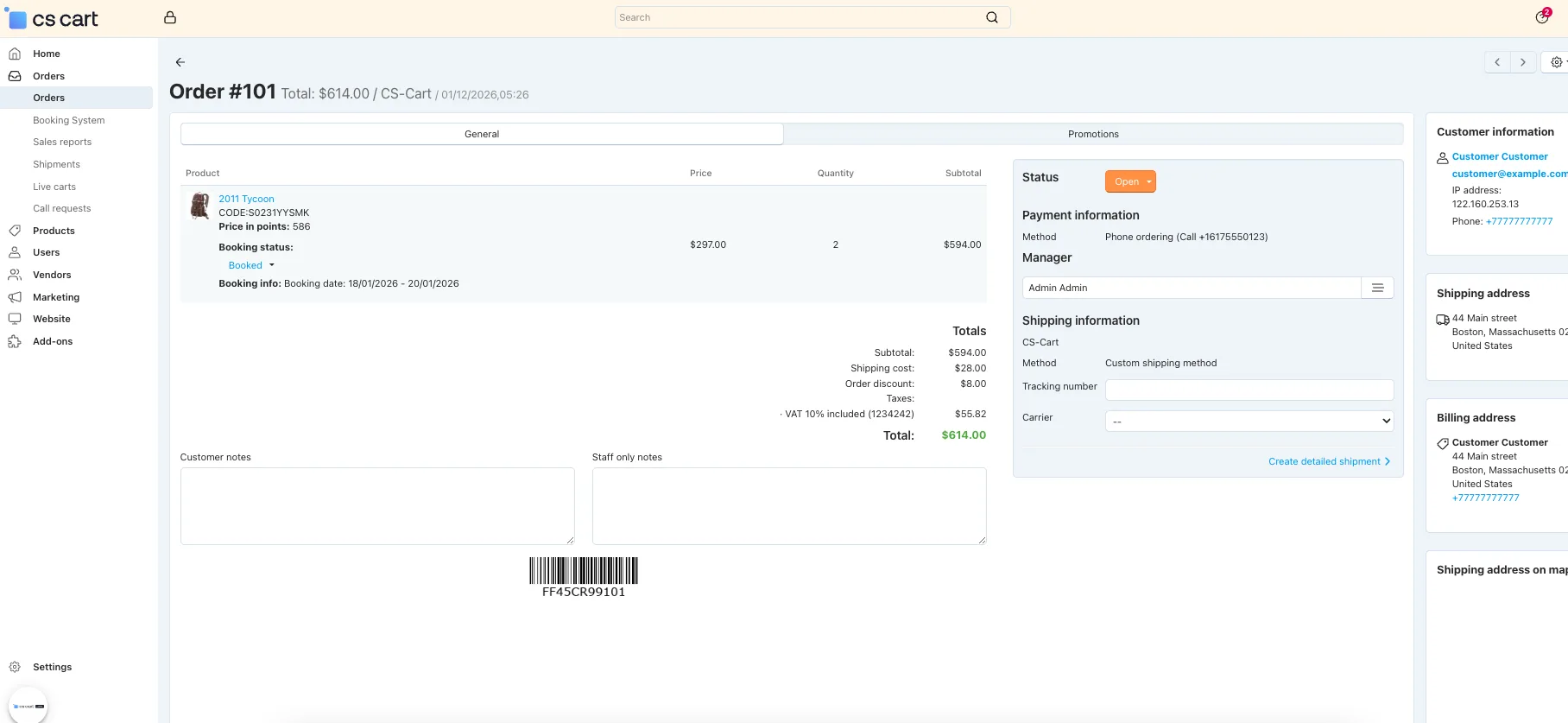 Booking System — illustration 42