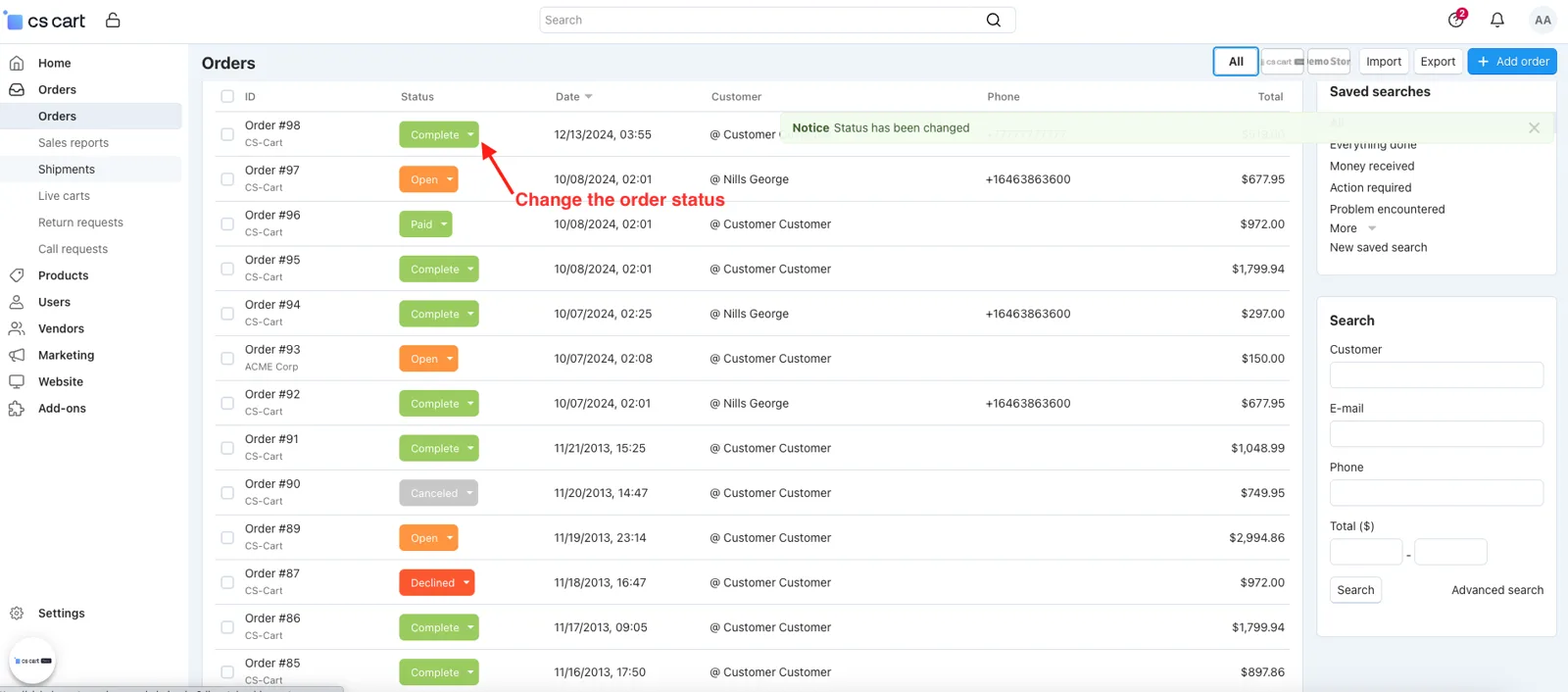 CS-Cart Email Catcher Add-on: Log & Debug Mail — illustration 8
