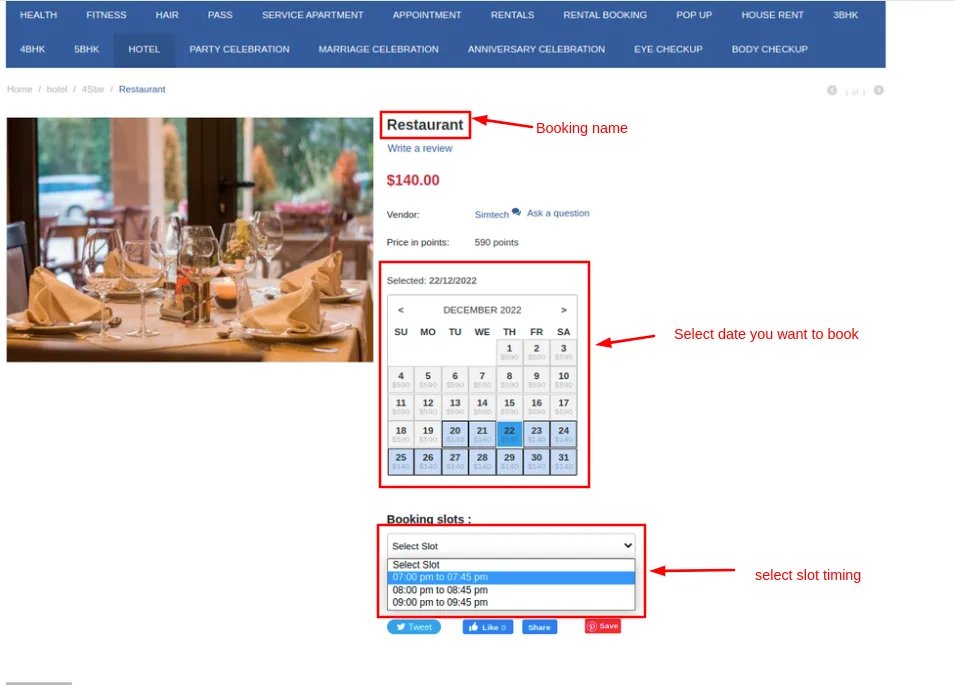 Booking System — illustration 20