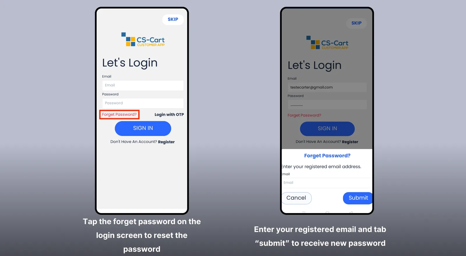 Customer Application — illustration 6