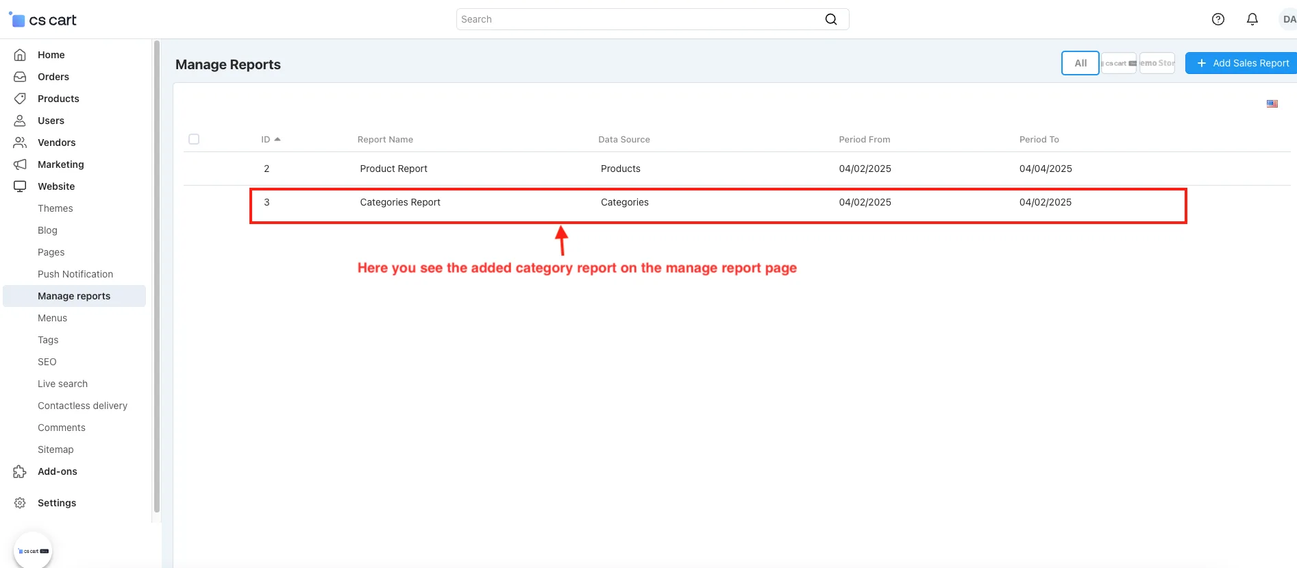 Sales Report and Manage Export — illustration 14