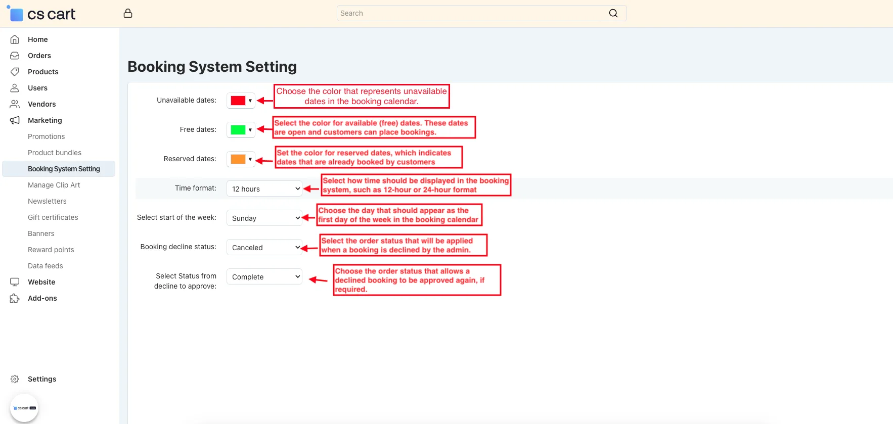 Booking System — illustration 2