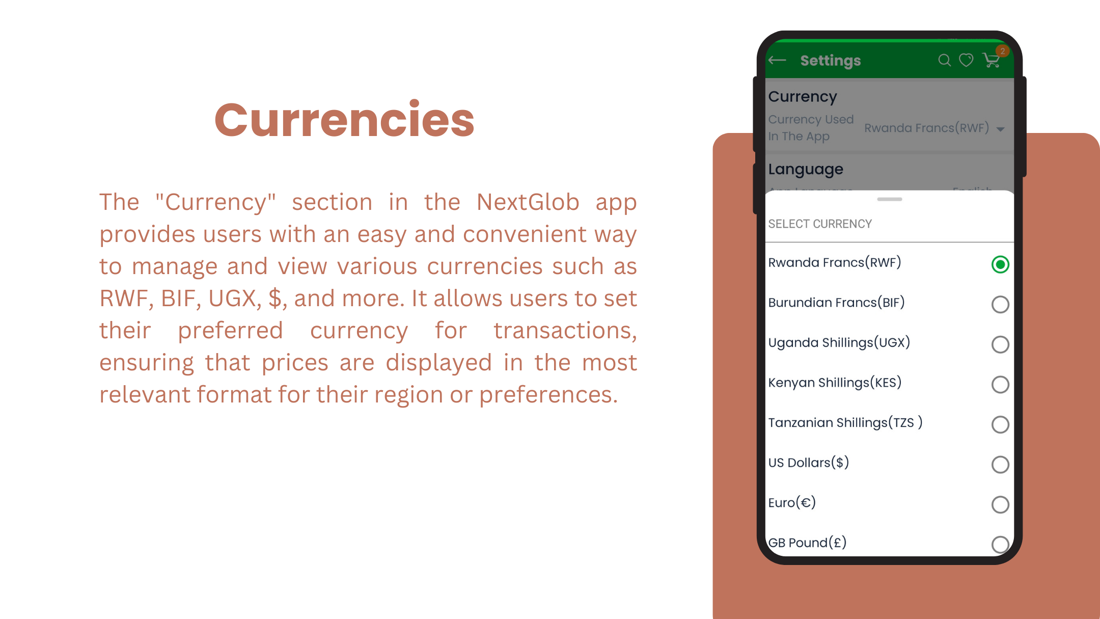 Next Glob App — app screen 11