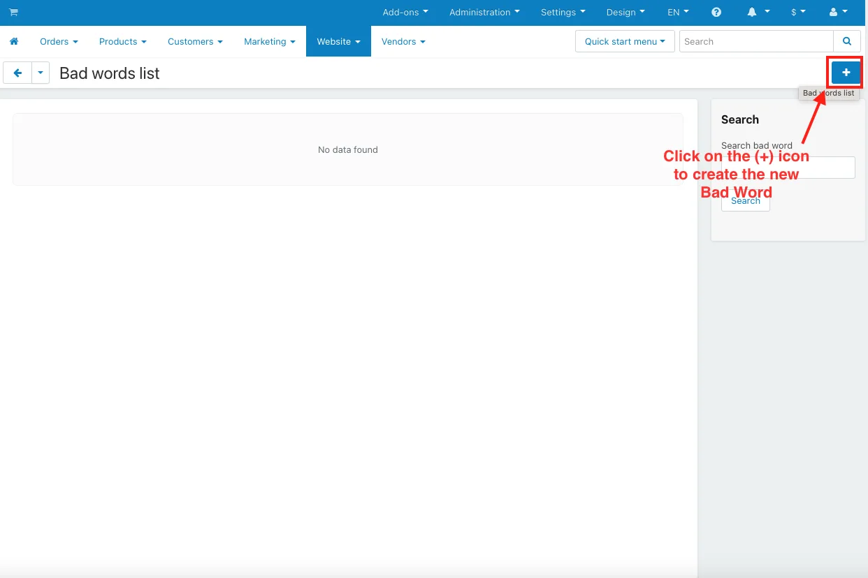 Word’s Blocker Addon — illustration 5
