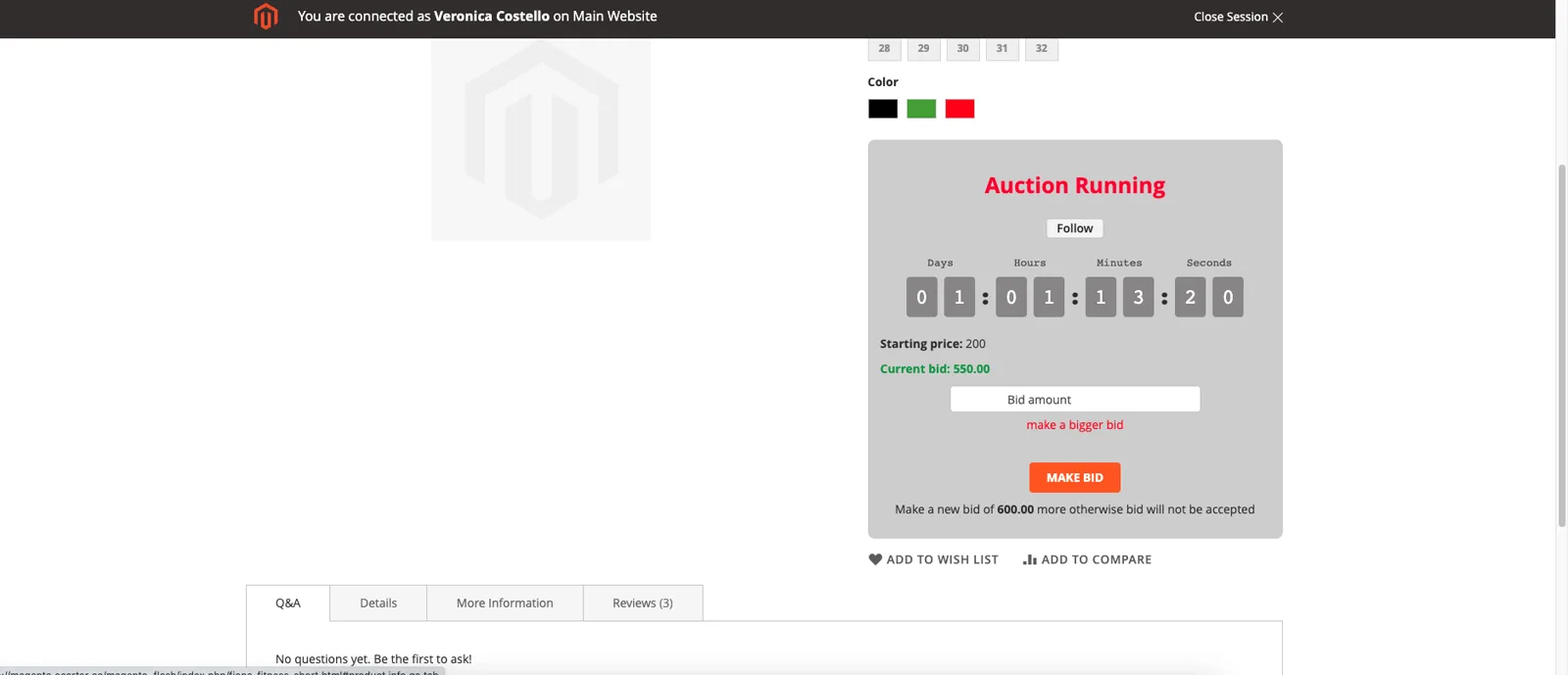 Magento Auction Extension: Live Product Bidding — illustration 15